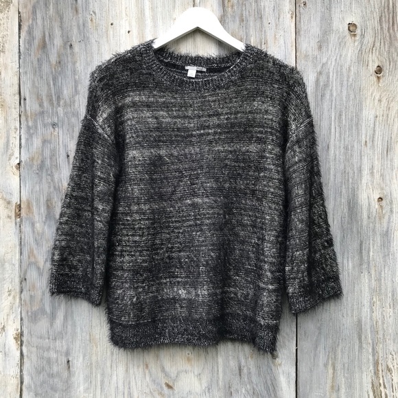 Halogen 3/4 Sleeve Knit Sparkle Sweater - Picture 4 of 9